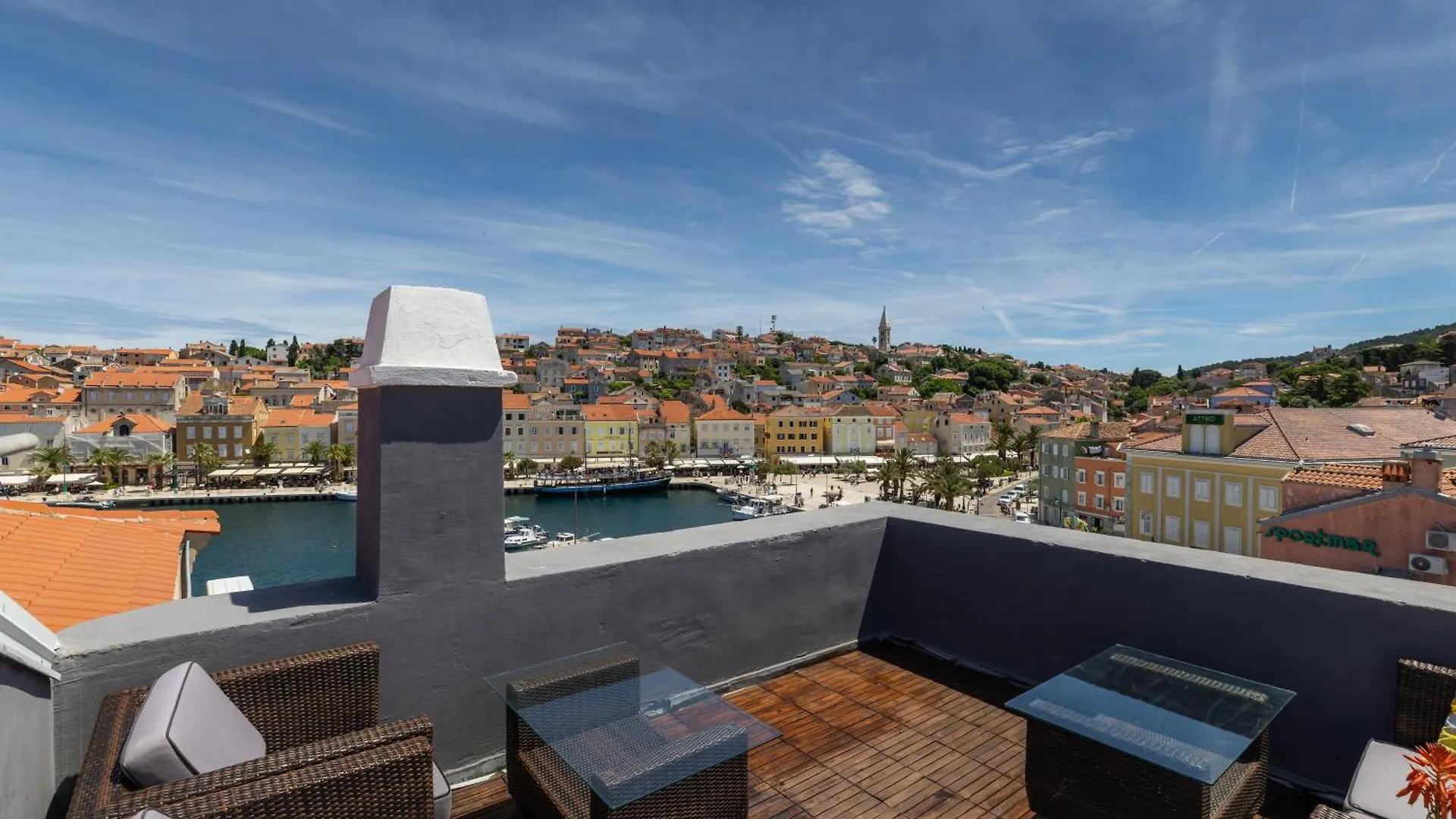 Luminea - Rooftop Terrace - Sea View Mali Losinj Apartment